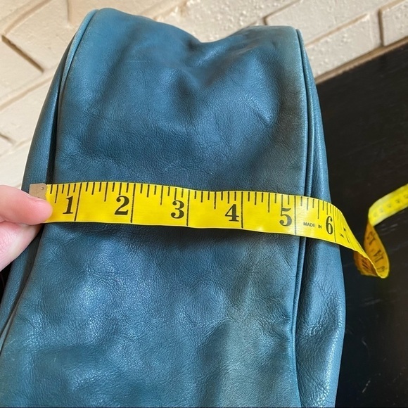 NWT Marc Jacobs Moto Purse Hopper Green Italian Leather Handbag NEW $498 Large - Picture 14 of 14